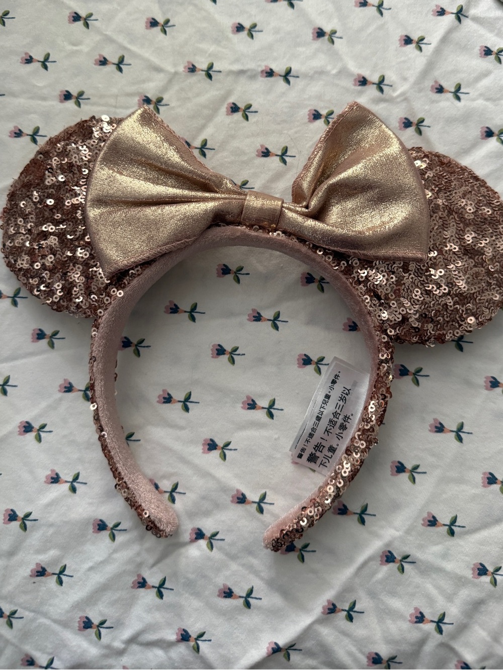Rose Gold Minnie Ears